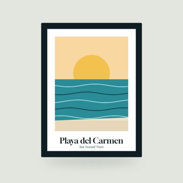 Playa del Carmen Art Print